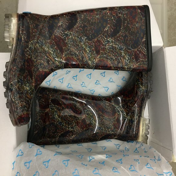 Designer Rainboots NWOT - Picture 1 of 4